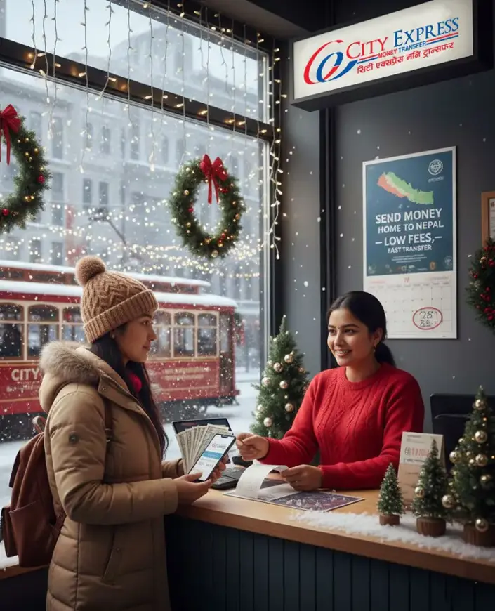 Remittance during Christmas and New Year